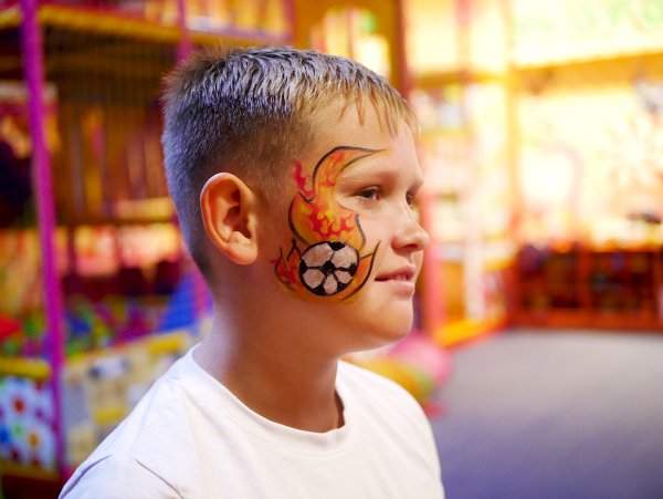 Легкий грим для мальчиков