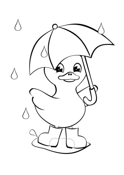 Рисование с детьми осень