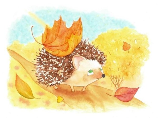 Рисование осень