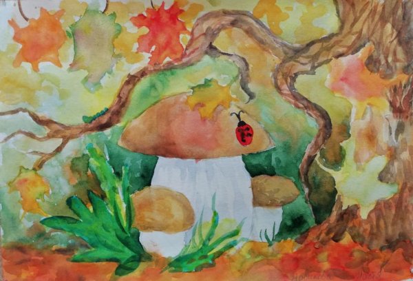 Рисунок на осеннюю тему