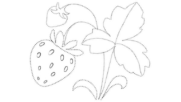 Рисование по контуру для детей 6 лет