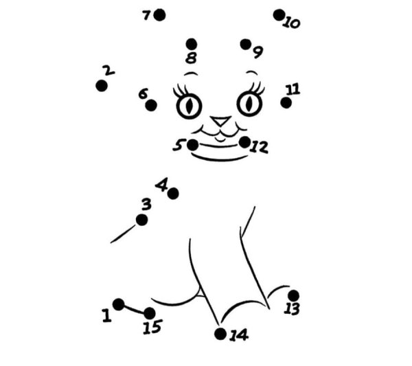 Соедини по точкам