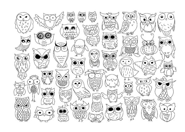 Дудл стиль в иллюстрации