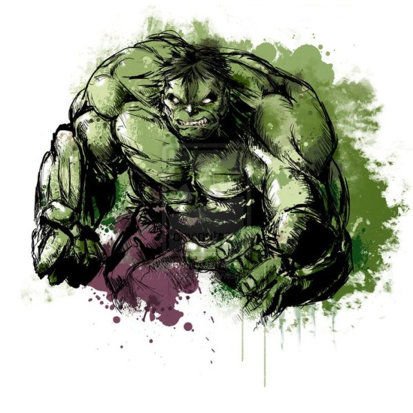 Рисунки Марвел Халк