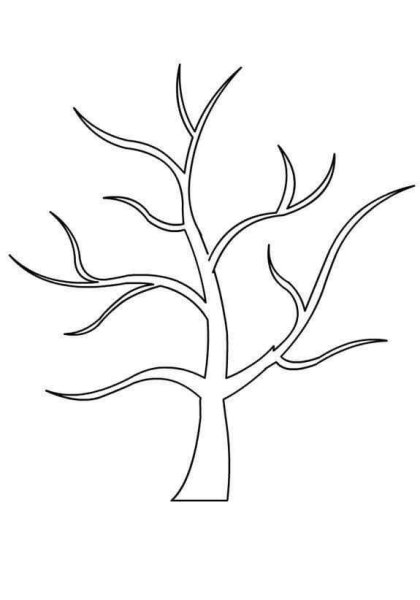 Шаблон дерева для аппликации