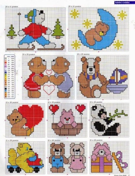 Вышивание крестом для детей