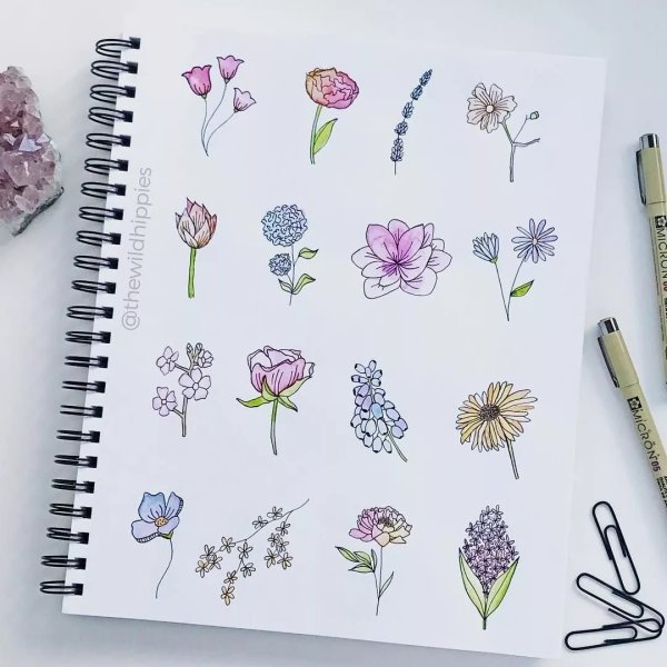 Маленькие рисунки для скетчбука