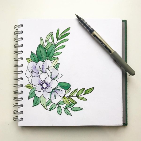 Рисунки для скетчбука маленьких