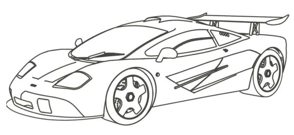 Форд Мустанг 2022 раскраска