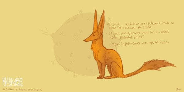 Экзюпери маленький принц Лис