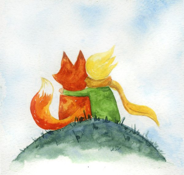 Маленький принц и Лисенок