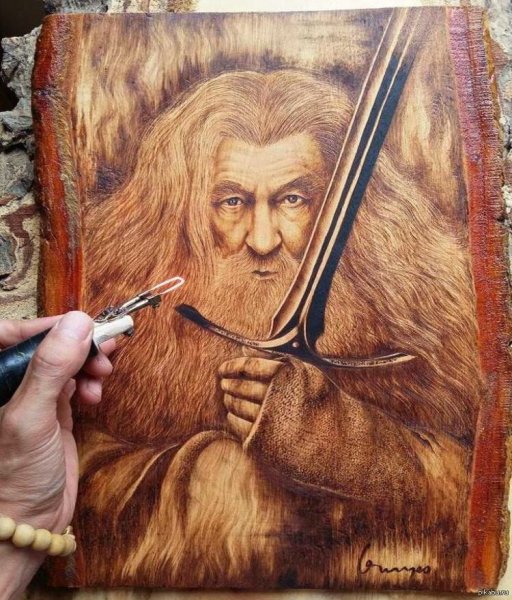 Художественное Выжигание по дереву