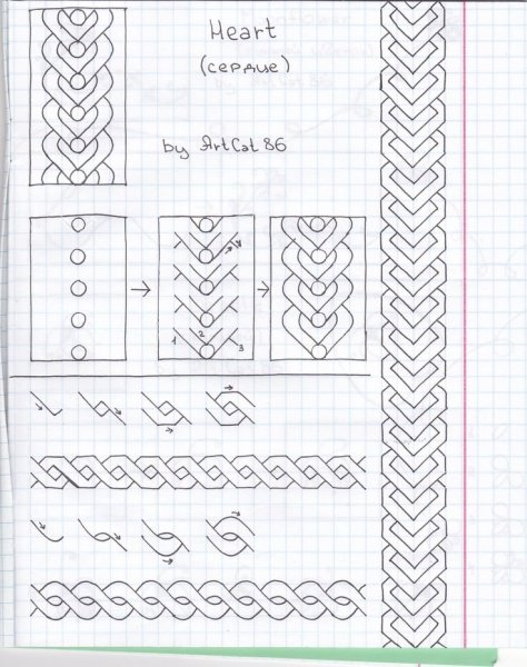 Мелкие рисунки в тетради