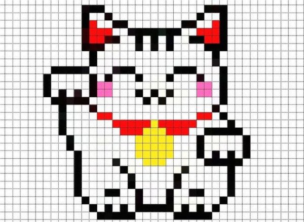 Рисунки по клеточкам