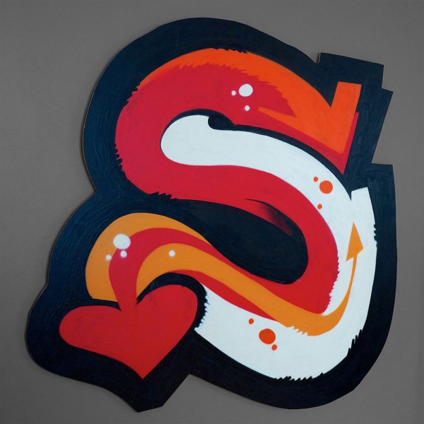 Буква s на аву