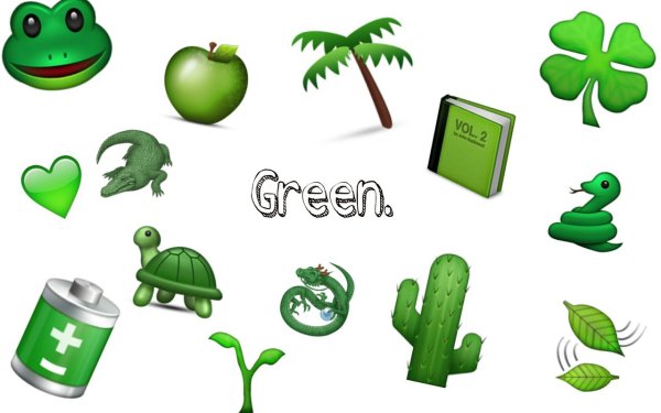 Маленькие зеленые рисунки