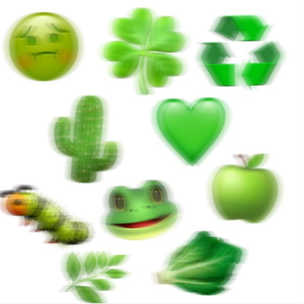Зеленые Стикеры