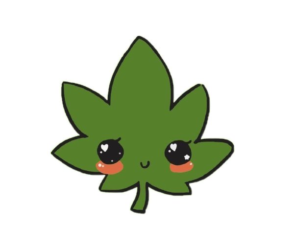 Зелёные рисунки лёгкие