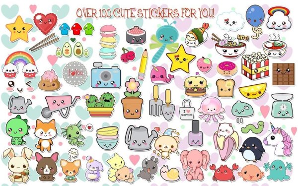 Наклейки для срисовки