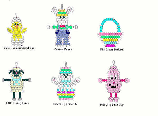 Бисероплетение для начинающих со схемами пошагово игрушки