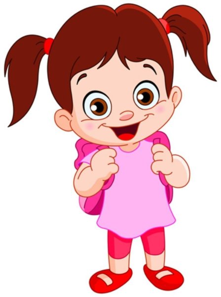 Нарисовать лицо девочки