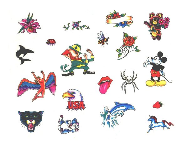 Детские Татуировки для мальчиков