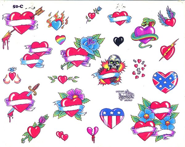 Детские Татуировки для девочек