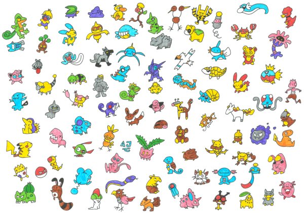 Маленькие рисуночки цветные