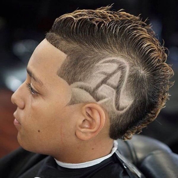 Фигурные стрижки для мальчиков