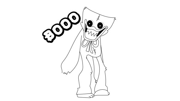 Хагги Вагги рисунок