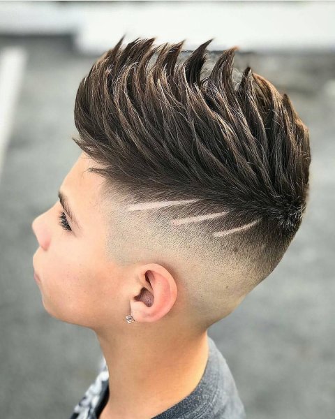 Креативные прически для мальчиков