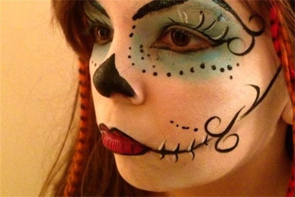 Идеи аквагрима на Хэллоуин для детей