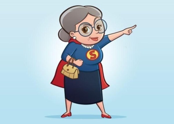 Мультяшные старушки