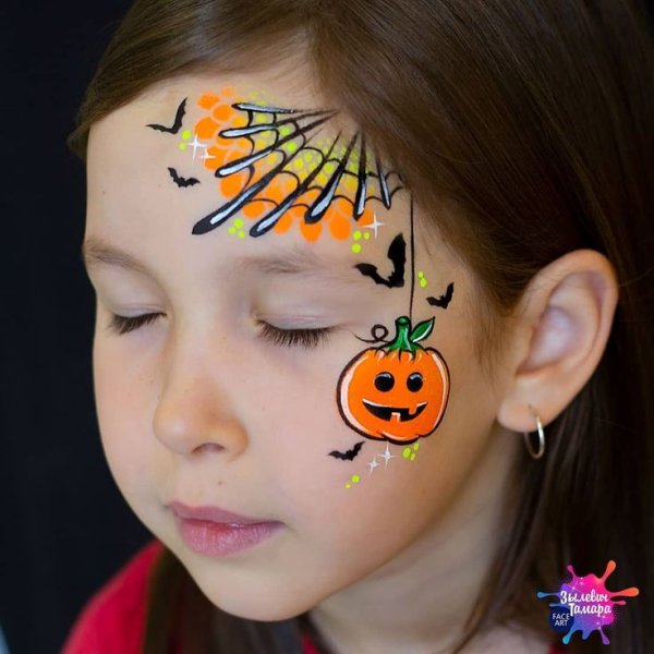 Аквагрим на Хэллоуин