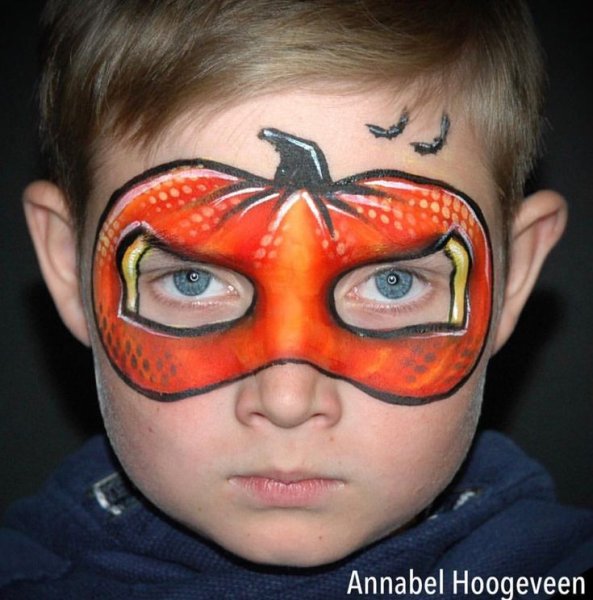 Аквагрим паутинка для детей