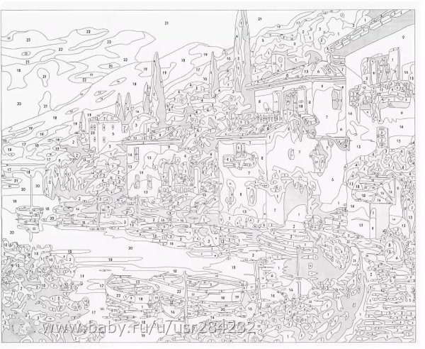 Рисунки акварельными карандашами