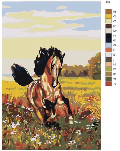 Красочный дракон