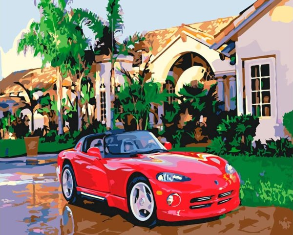 Рисование по цифрам картины