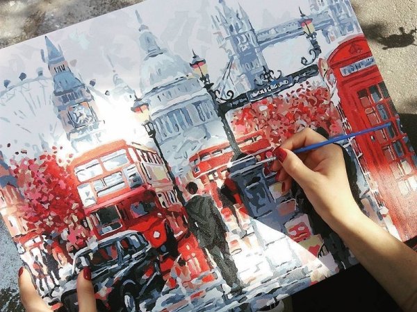 Тигр абстракция