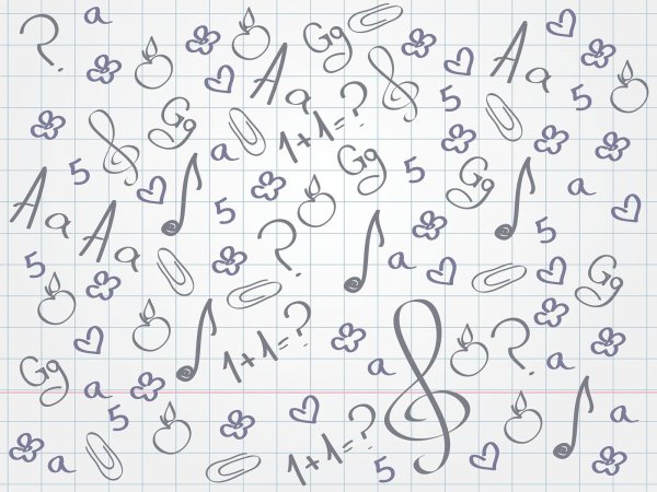 Бордюры для рисования по клеткам