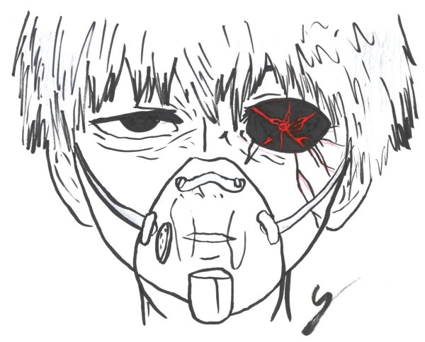 Канеки Кен в профиль