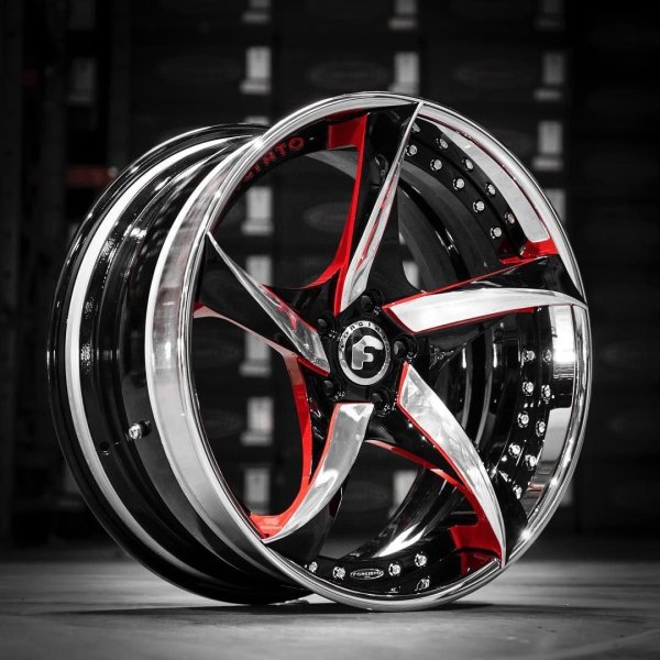 Forgiato 5 spoke Wheels