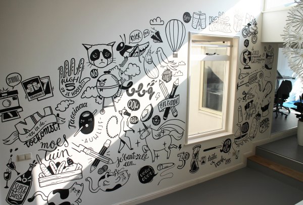 Разрисованные стены