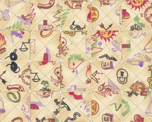 Квадратные гадальные карты