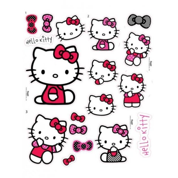 Наклейки Хелло Китти
