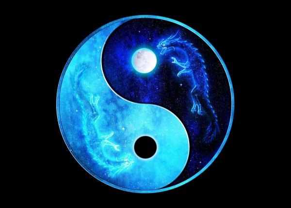 Татуировка Инь Янь эскизы