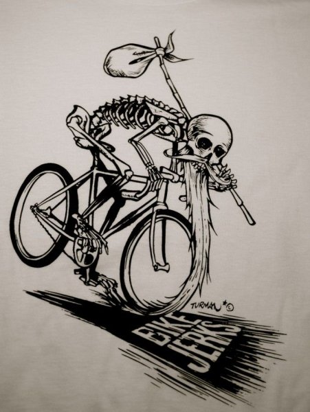 Тату велосипед эскиз