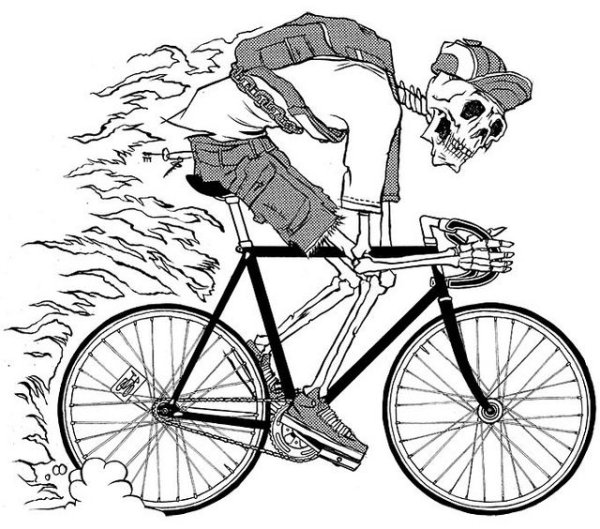 Велоспорт карикатуры