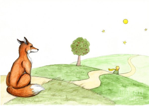 Нарисовать маленького Лисенка