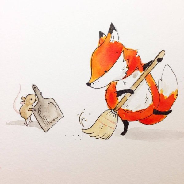 Лисичка Минимализм